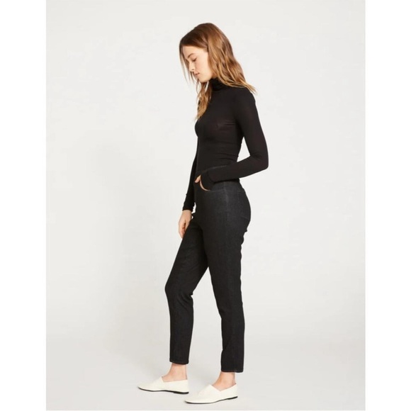 UNIVERSAL STANDARD ComfortDenim Dont Call Them Jeggings Jeans in Black Sz S - Picture 2 of 6